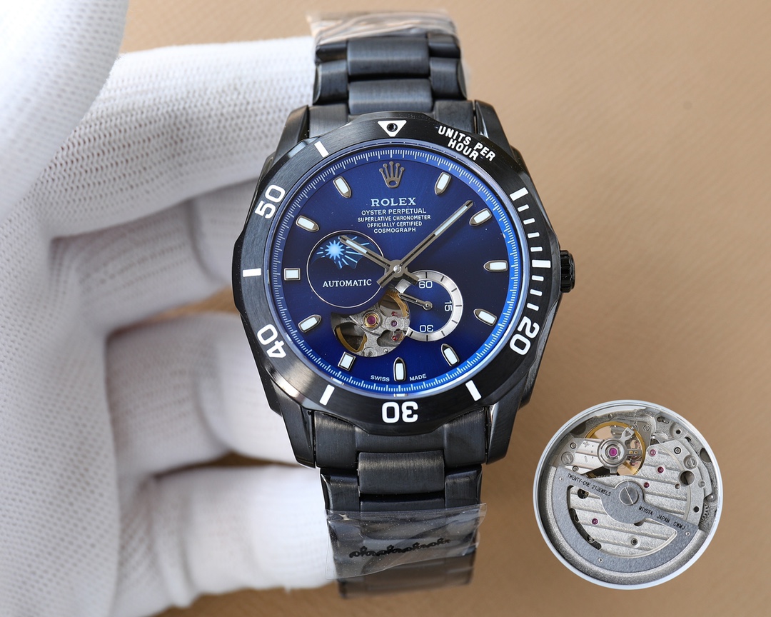 高仿勞力士-ROLEX精品男士腕錶全新多功能設計-高仿錶