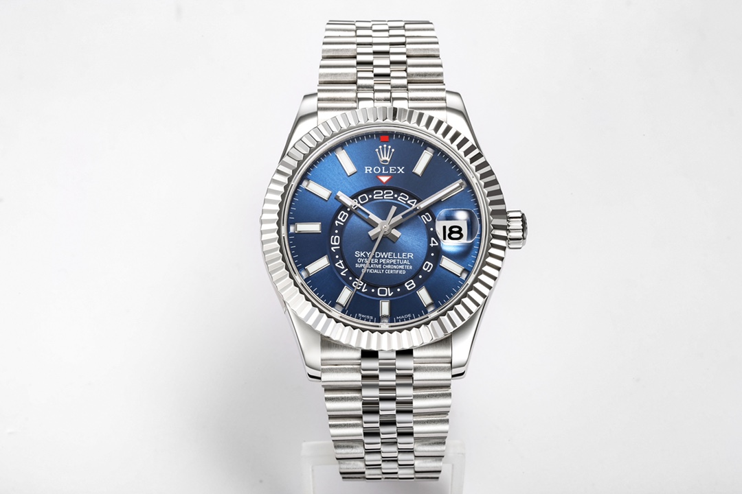 勞力士Rolex Sky-Dweller 高仿錶藍盤天行者-高仿錶 勞力士Rolex Sky-Dweller 高仿錶藍盤天行者-高仿錶