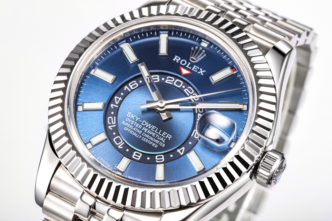勞力士Rolex Sky-Dweller 高仿錶藍盤天行者-高仿錶 勞力士Rolex Sky-Dweller 高仿錶藍盤天行者-高仿錶