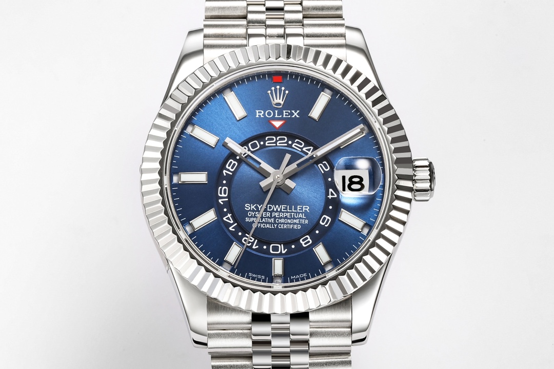 勞力士Rolex Sky-Dweller 高仿錶藍盤天行者-高仿錶 勞力士Rolex Sky-Dweller 高仿錶藍盤天行者-高仿錶