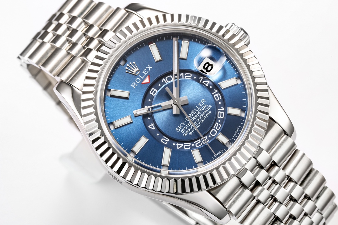 勞力士Rolex Sky-Dweller 高仿錶藍盤天行者-高仿錶 勞力士Rolex Sky-Dweller 高仿錶藍盤天行者-高仿錶